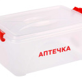 Контейнер "Аптечка" М7372, 7,5л, прямоугольный, с ручками